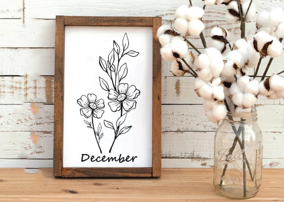 December-wild Flower Graphics and Crafts Review